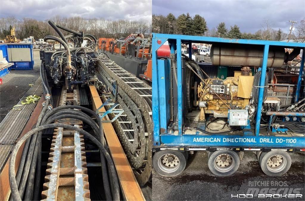 American Augers DD-1100 Oprema za horizontalno usmereno bušenje