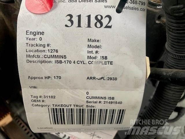 Cummins ISB Motori za građevinarstvo