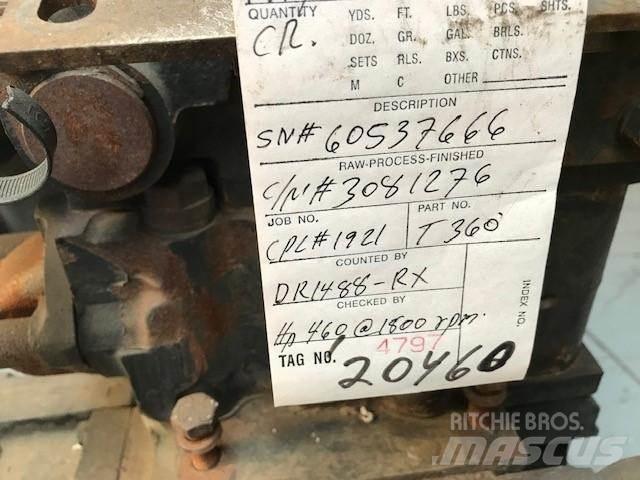 Cummins N14 Motori za građevinarstvo