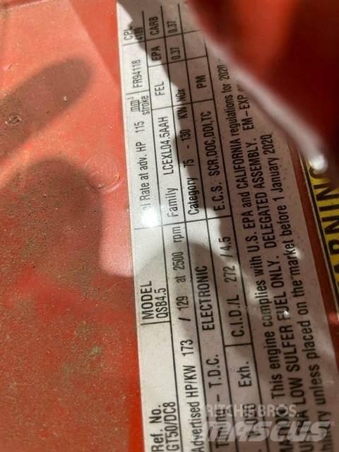 Cummins QSB4.5 Motori za građevinarstvo