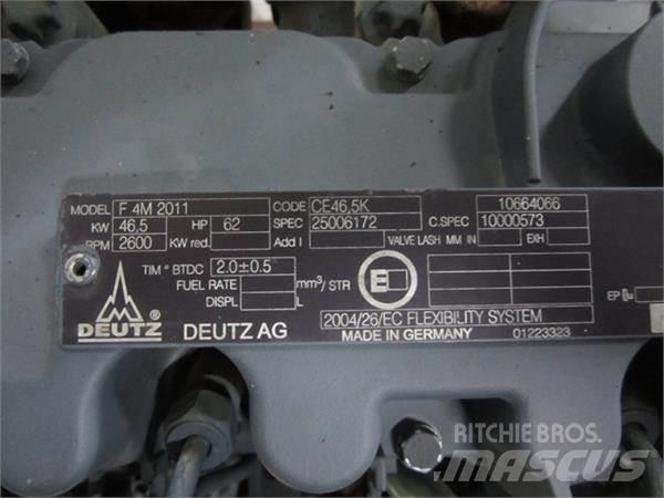 Deutz F4M2011 Motori za građevinarstvo