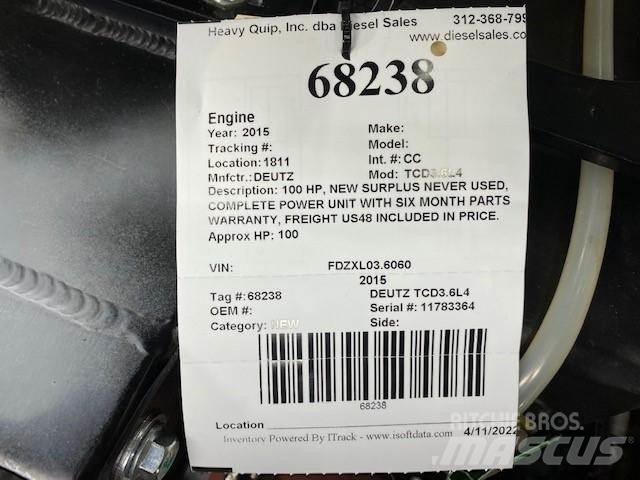 Deutz TCD3.6L4 Motori za građevinarstvo