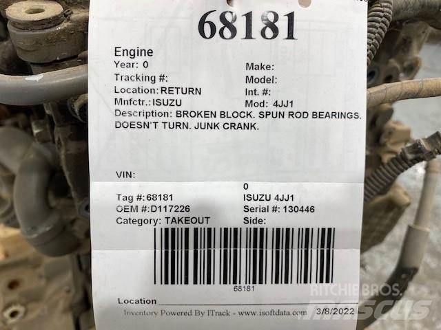 Isuzu 4JJ1 Motori za građevinarstvo