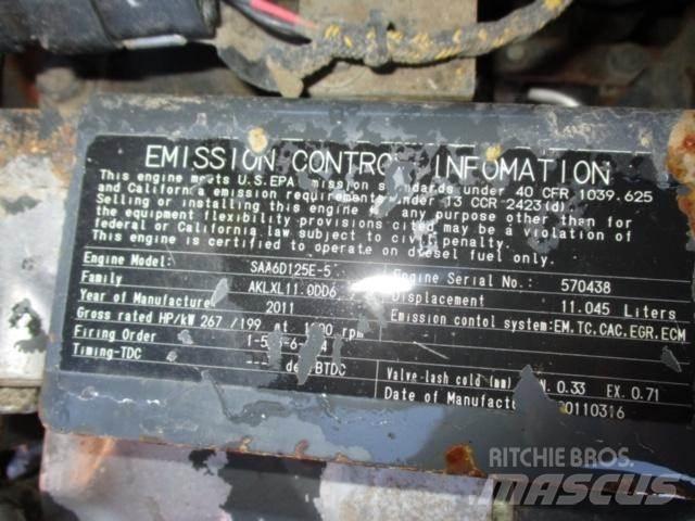 Komatsu SAA6D125E-5 Motori za građevinarstvo