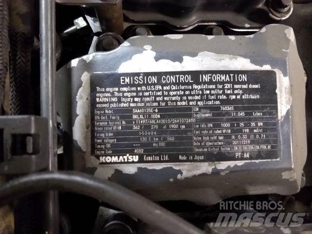 Komatsu SAA6D125E-6 Motori za građevinarstvo