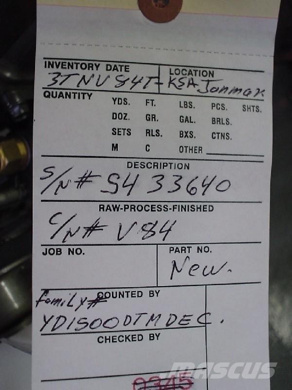 Yanmar 3TNV84T-BKSA Motori za građevinarstvo