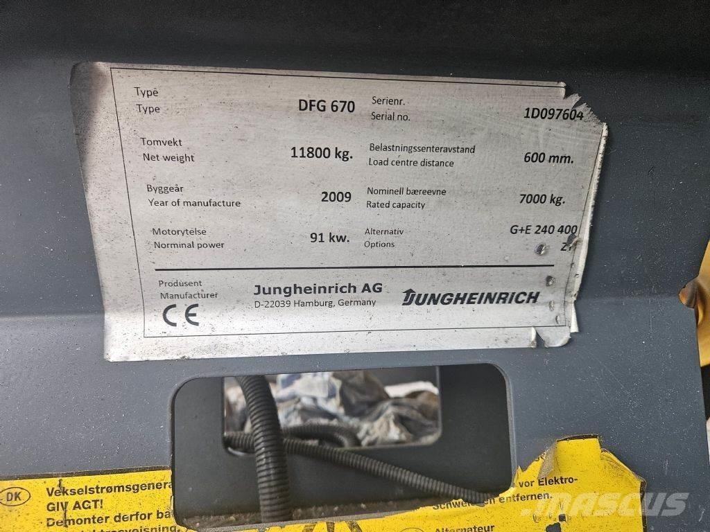 Jungheinrich DFG670 Dizelski viljuškari
