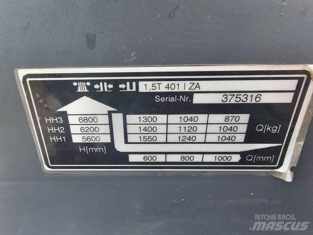 Jungheinrich ETVQ20 Viljuškari sa 4-stranskim dohvatom