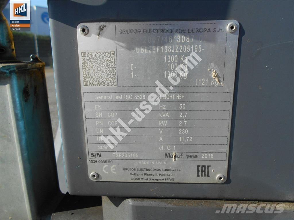 Atlas Copco HILIGHT V5+ Rasvetni stubovi
