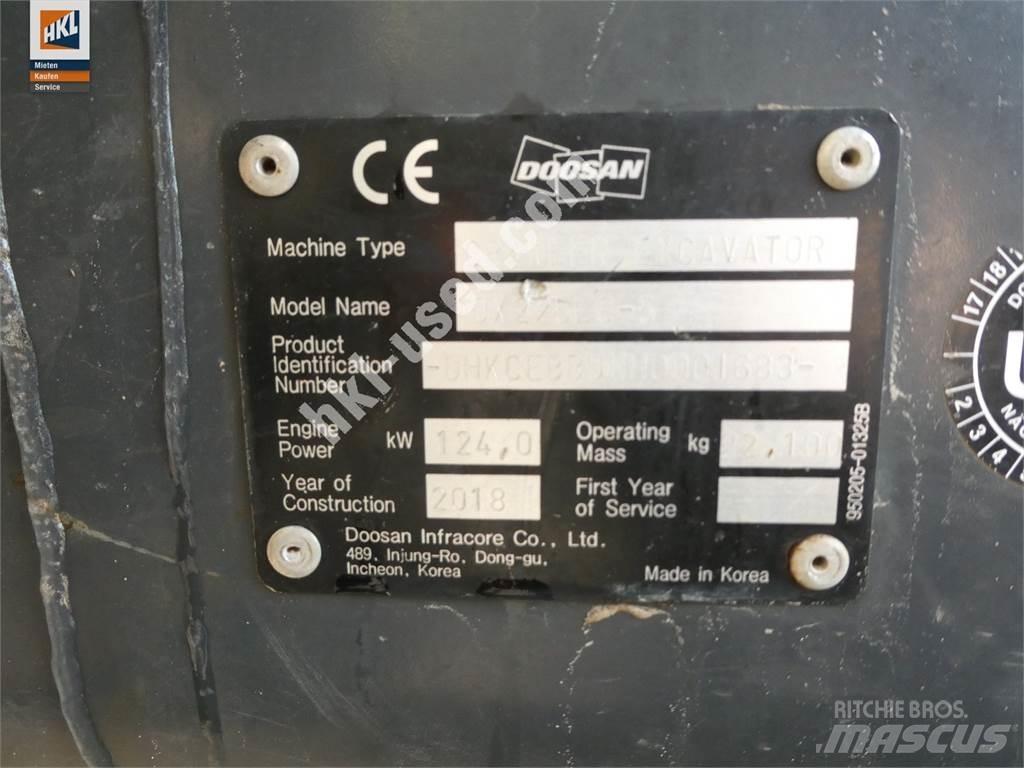 Doosan DX 225 LC-5 Bageri guseničari