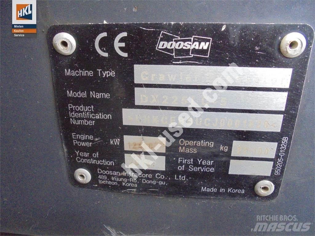 Doosan DX 225 LC-5 Bageri guseničari