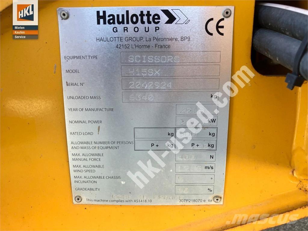 Haulotte H 15 SX Ostalo za građevinarstvo