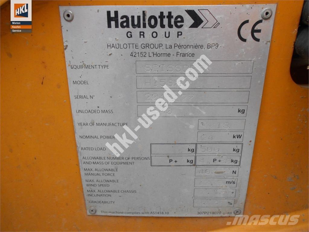 Haulotte H 15 SX Ostalo za građevinarstvo