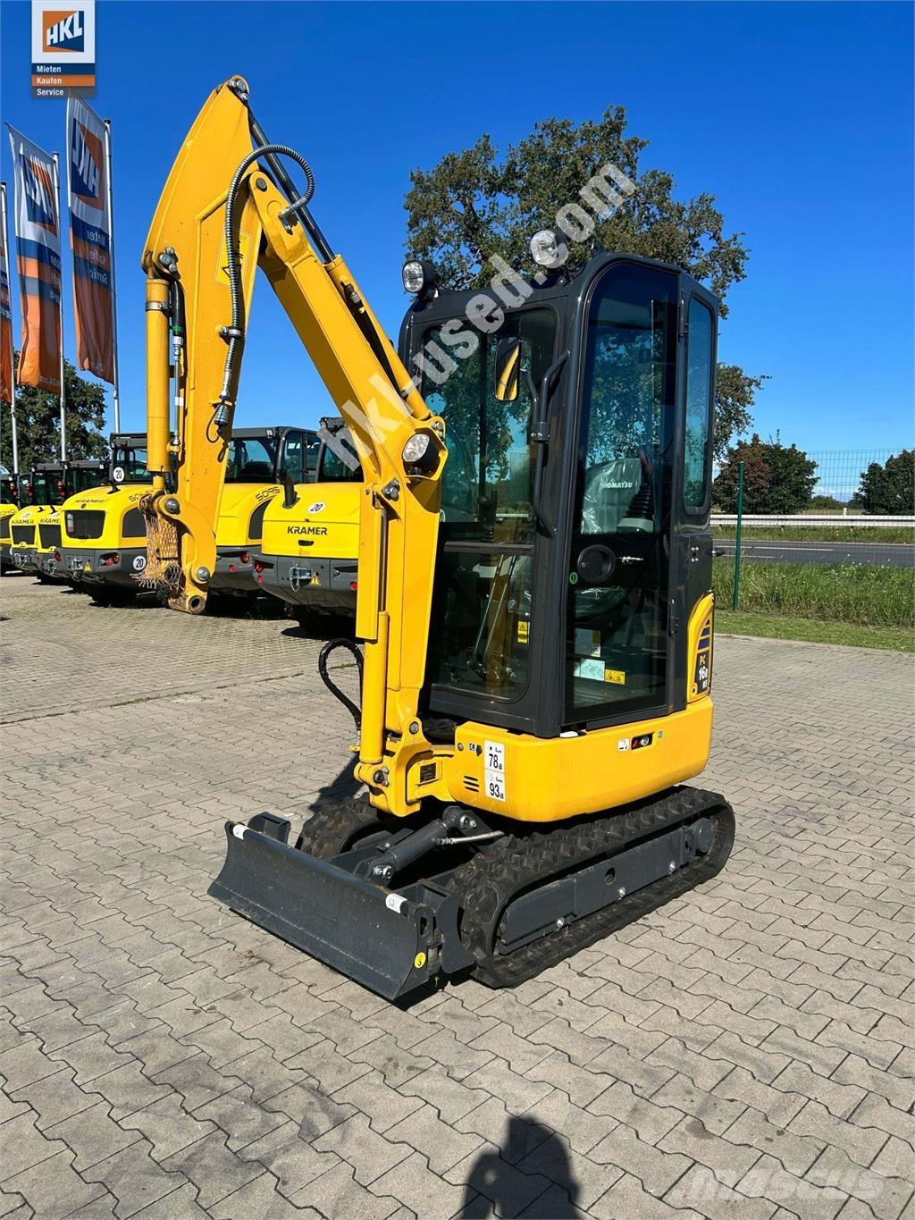 Komatsu PC 16 R-3HS Mini bageri < 7t