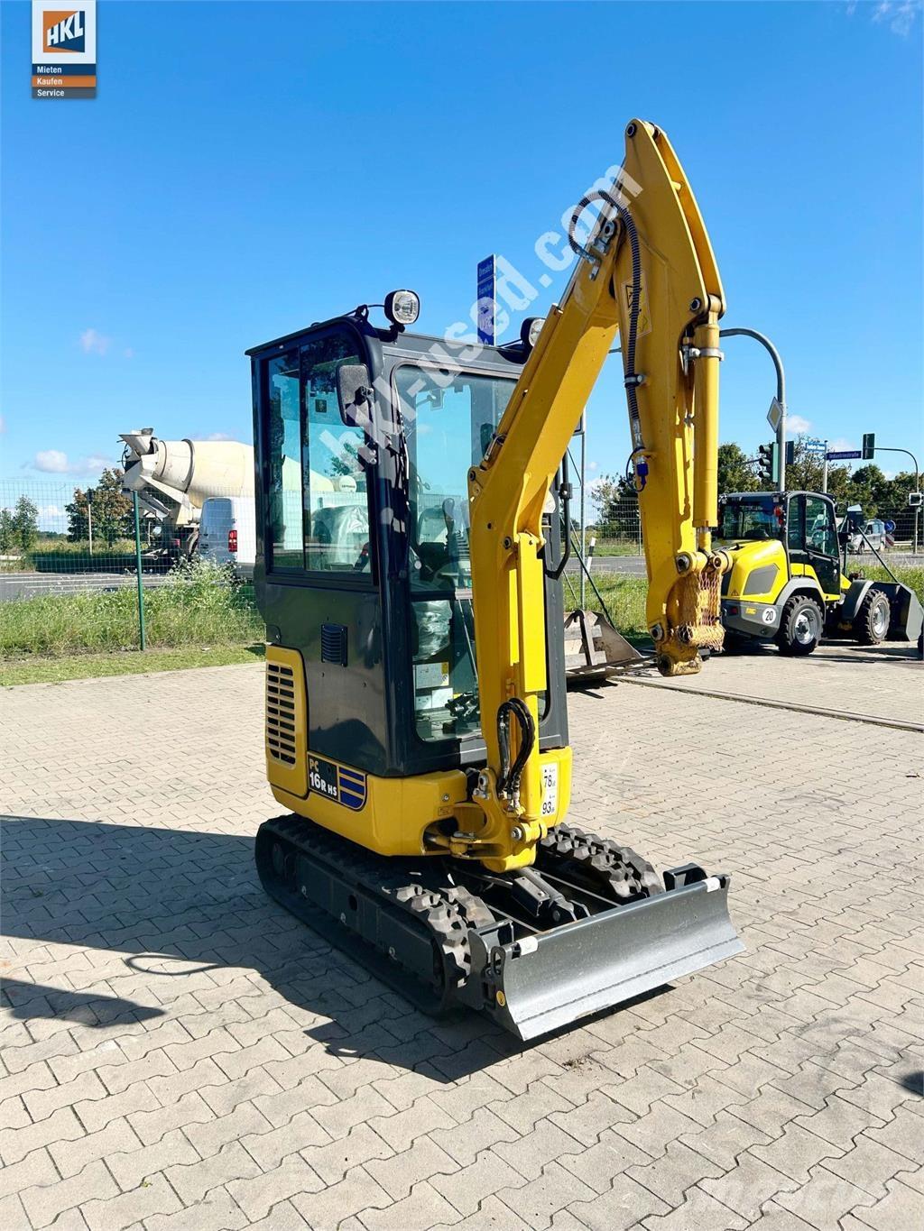Komatsu PC 16 R-3HS Mini bageri < 7t