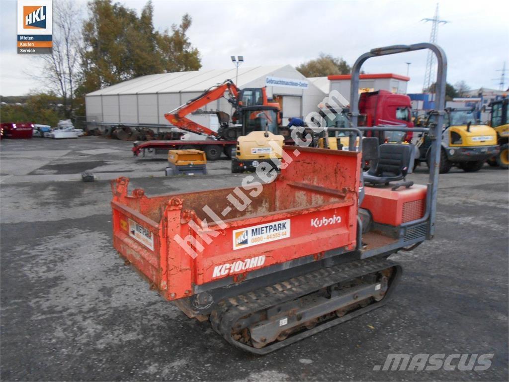 Kubota KC 100 HD Damperi za gradilište