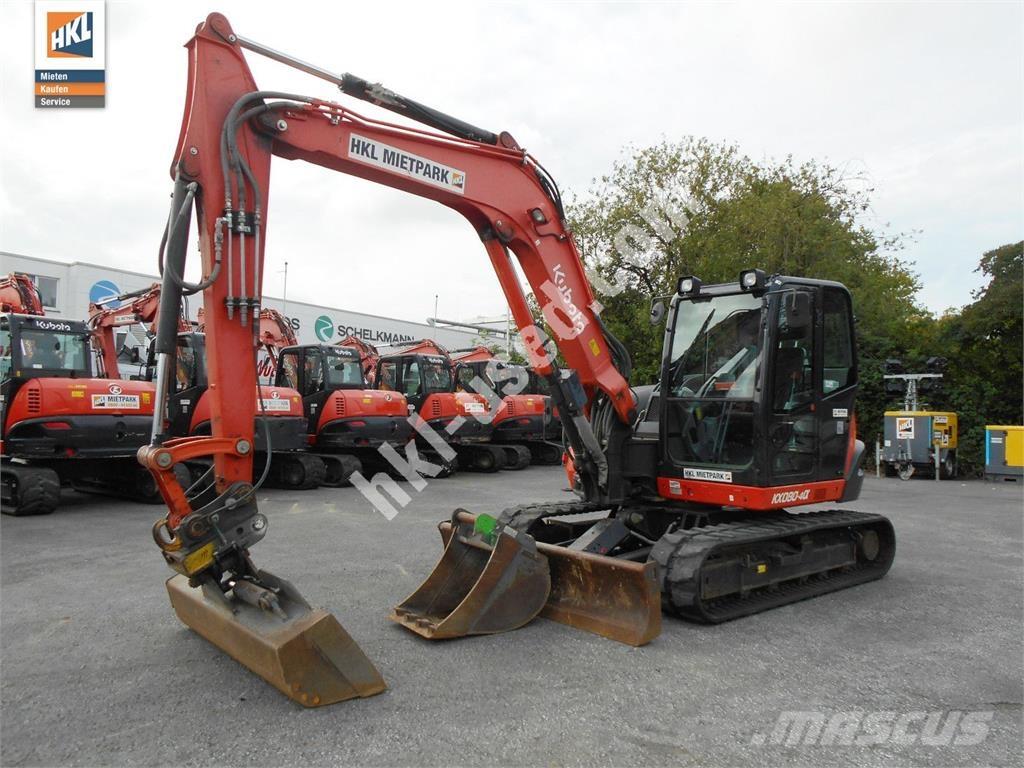 Kubota KX 080-4 Mini bageri < 7t