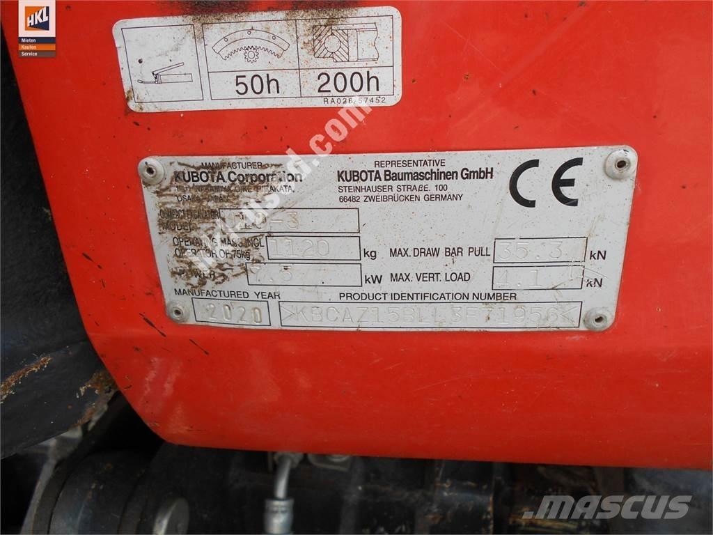 Kubota U 10-3 Mini bageri < 7t