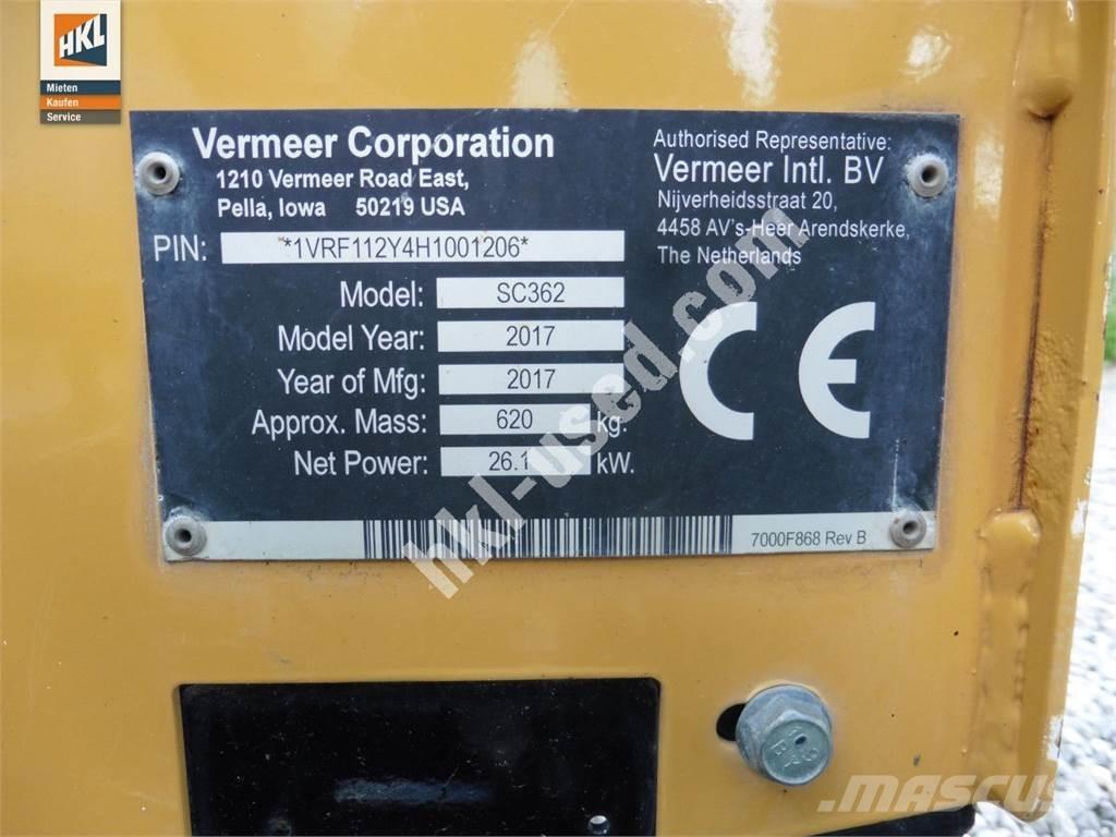 Vermeer SC 362 Ostalo za građevinarstvo
