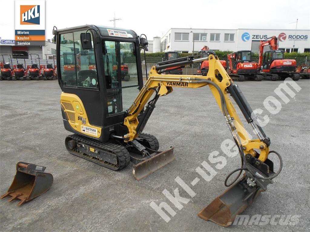Yanmar SV 16 Mini bageri < 7t