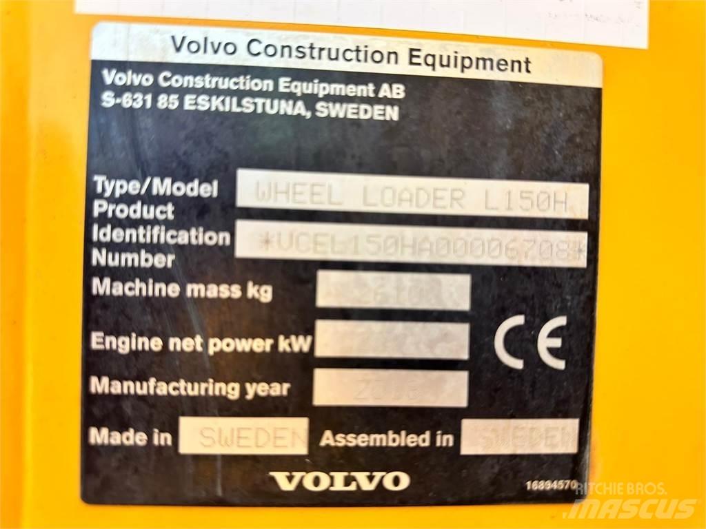  2018 Volvo L150H Utovarivači na točkove
