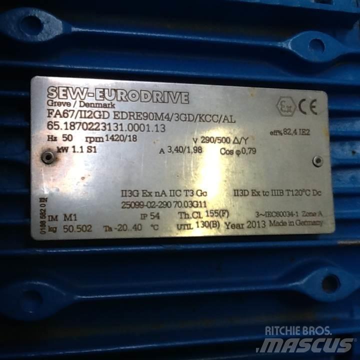  1,1 kW SEW E-Motor Motori za građevinarstvo