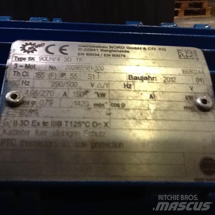 1,5 kW Nord E-Motor Motori za građevinarstvo