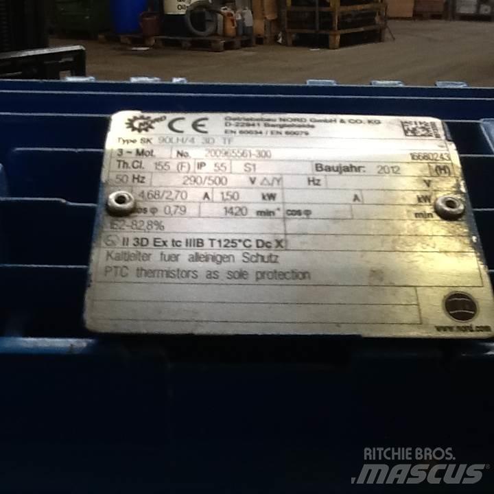  1,5 kW Nord E-Motor Motori za građevinarstvo