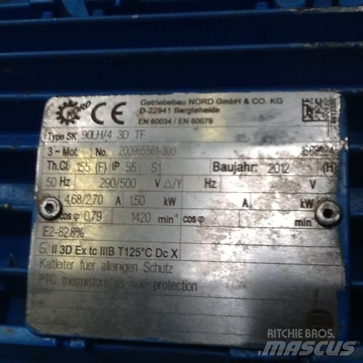  1,5 kW Nord E-Motor Motori za građevinarstvo