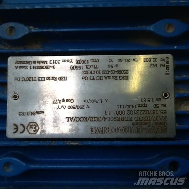  1,5 kW SEW E-Motor Motori za građevinarstvo