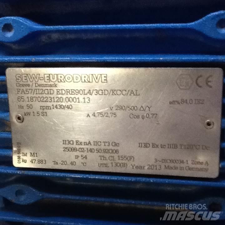  1,5 kW SEW E-Motor Motori za građevinarstvo