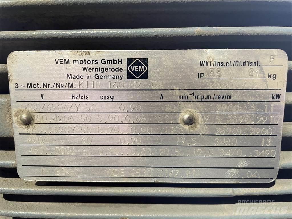  11 kW VEM e-motor Motori za građevinarstvo
