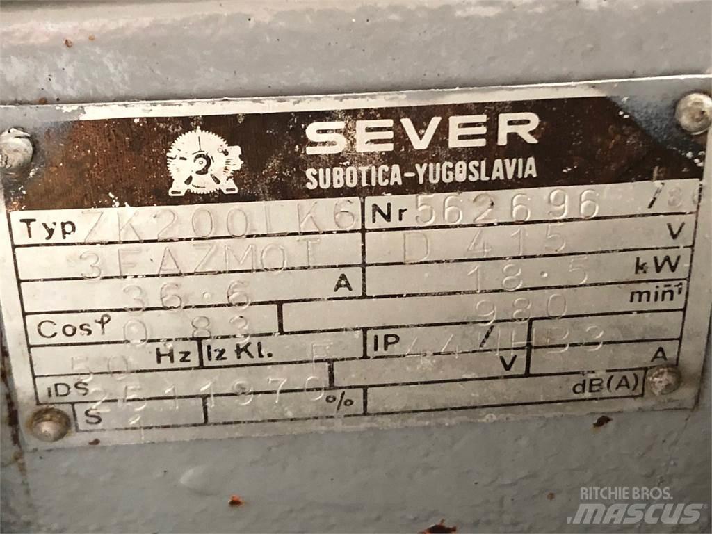  18,5 kW Sever E-Motor Motori za građevinarstvo