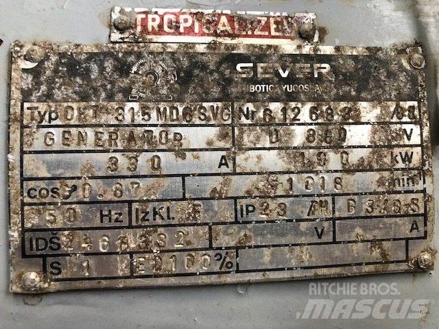  190 kW Sever E-Motor Motori za građevinarstvo