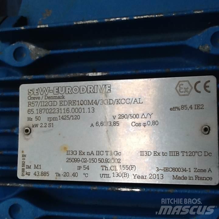  2,2 kW SEW E-Motor Motori za građevinarstvo