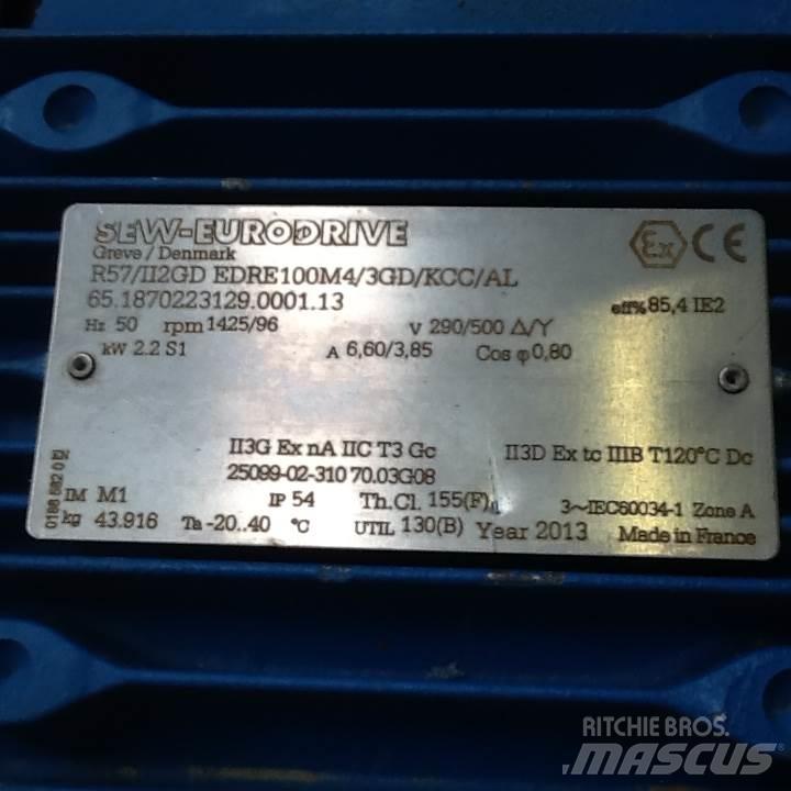 2,2 kW SEW E-Motor Motori za građevinarstvo