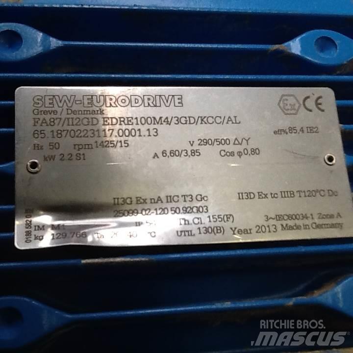  2,2 kW SEW E-Motor Motori za građevinarstvo