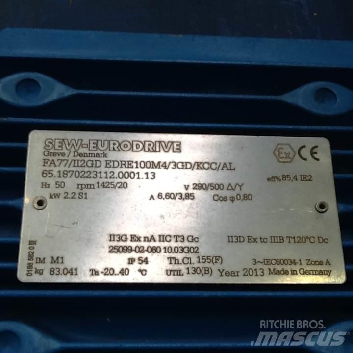  2,2 kW SEW E-Motor Motori za građevinarstvo