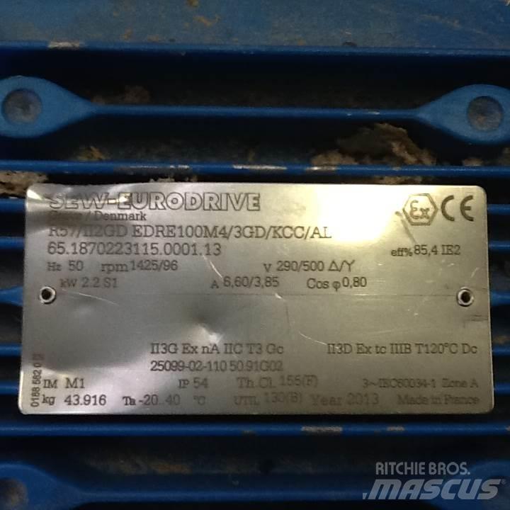  2,2 kW SEW E-Motor Motori za građevinarstvo