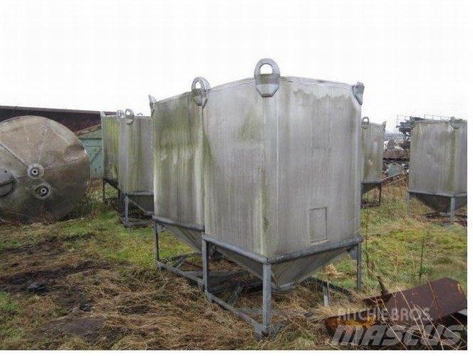  2000 Ltr. Silo, alu - 10 stk. Ostale komponente za građevinarstvo