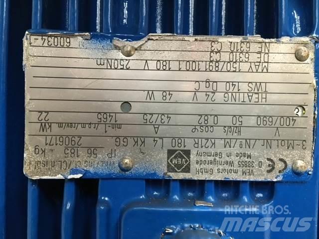  22 kw Gearmotor Motori za građevinarstvo