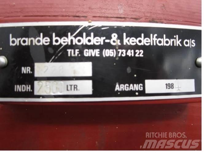  2500 L Tank Ostale komponente za građevinarstvo