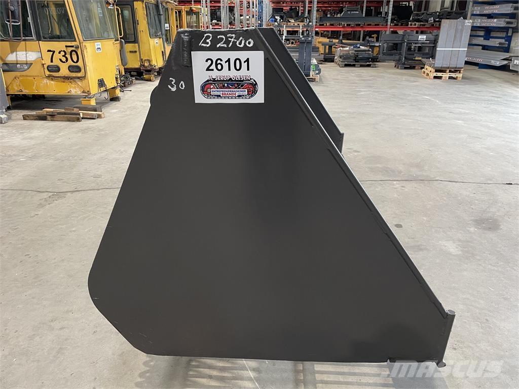  2700 mm Ribbeskovl Kašike / Korpe