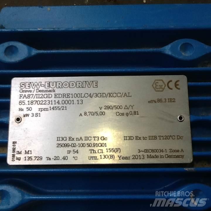 3,0 kW SEW E-Motor Motori za građevinarstvo