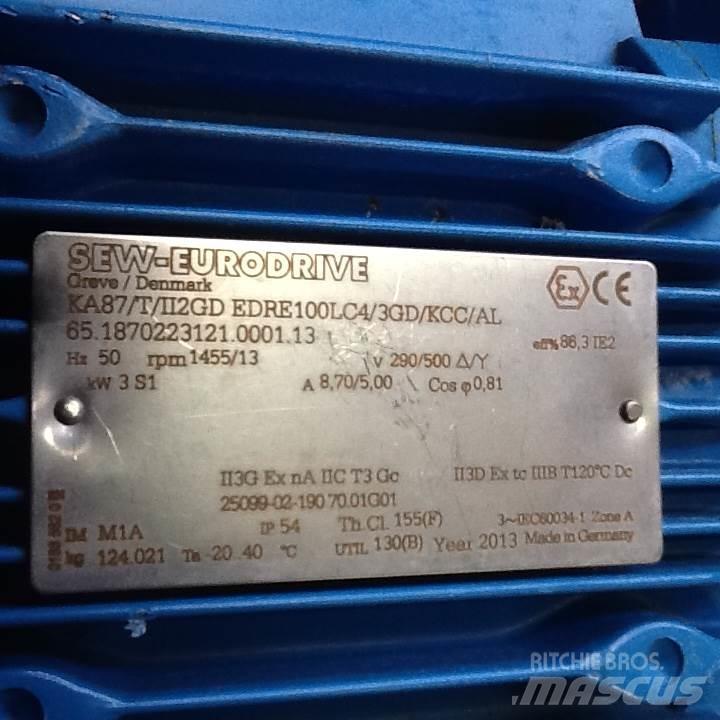  3,0 kW SEW E-Motor Motori za građevinarstvo