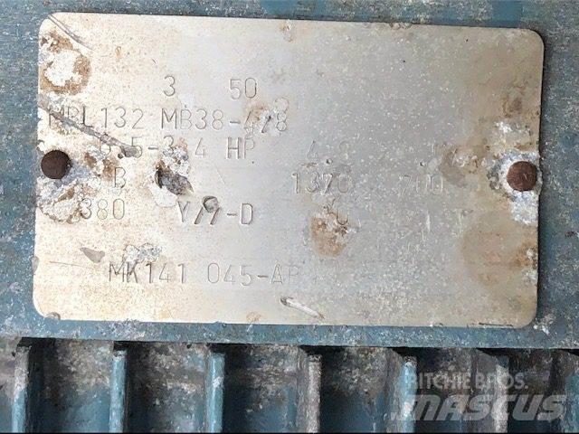  3,4/6,5 kW Asea E-Motor Motori za građevinarstvo