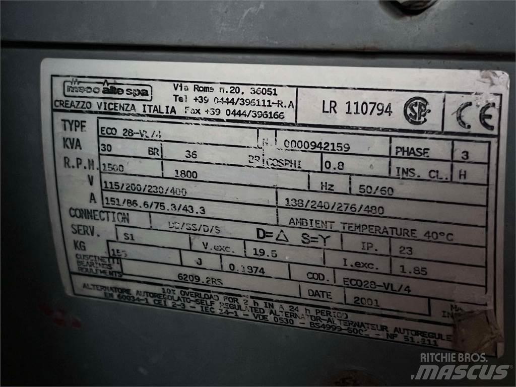  30 kVA Perkins generator Motori za građevinarstvo