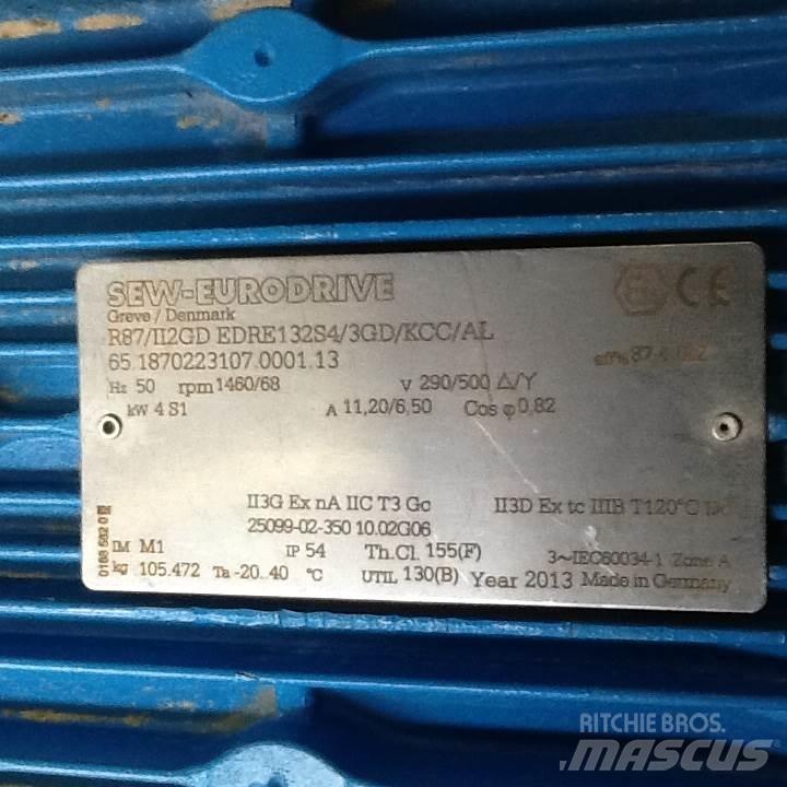  4,0 kW SEW E-Motor Motori za građevinarstvo