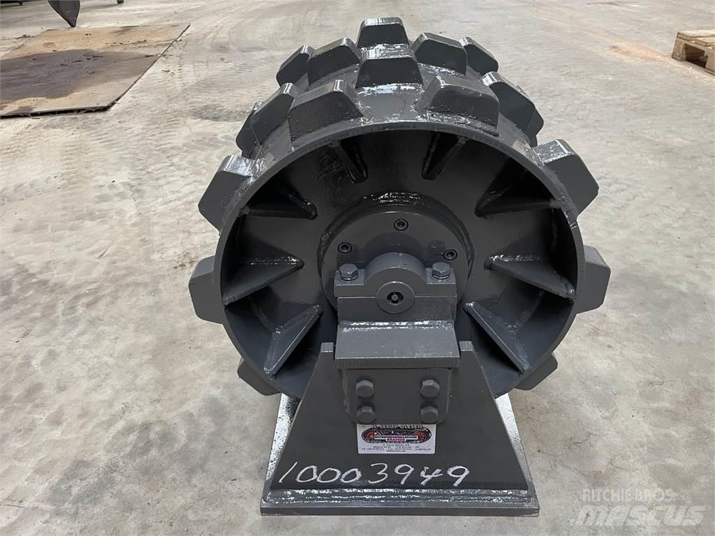  450 mm kompaktorhjul Gumeni valjci na točkovima