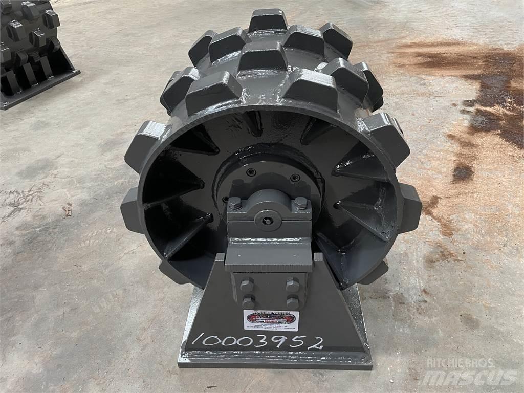 450 mm kompaktorhjul Gumeni valjci na točkovima